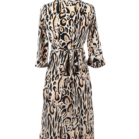 River Island Leopard Printed Dress - Picture 2 of 3